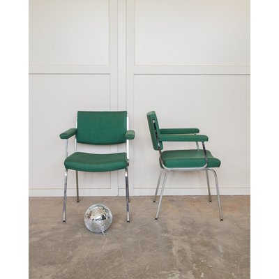Paire de fauteuils Jakob N°218 - Bon état DEBONGOUT