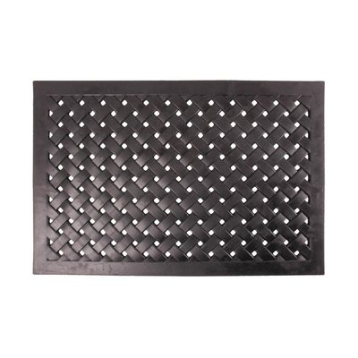 Paillasson en caoutchouc tressé 76 x 45,5 cm BEST FOR BOOTS