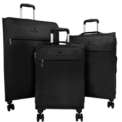 Lot de 3 valises dont 1 cabine souples DAVID JONES