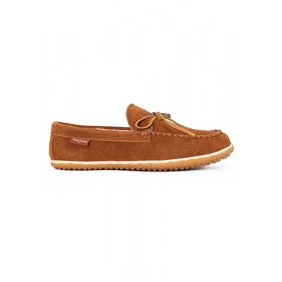 Mocassins en daim et laine TAFT MINNETONKA