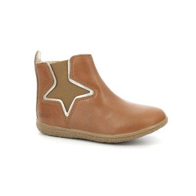 Bottines  cuir Vermillon KICKERS