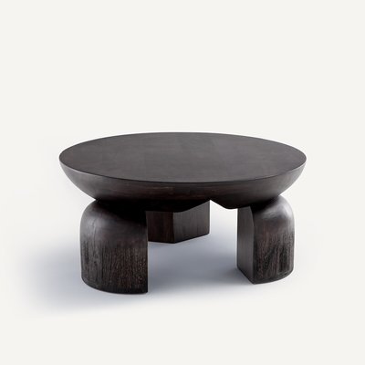 Table basse tripode en manguier, Lotus AM.PM