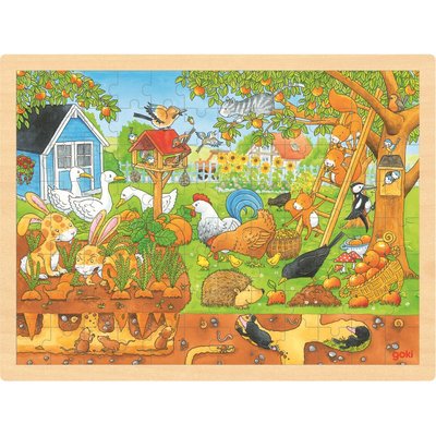 Puzzle Notre jardin GOKI