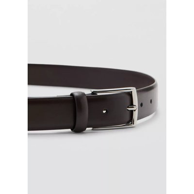 Ceinture cuir boucle MANGO MAN
