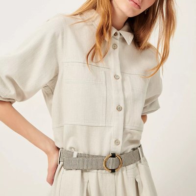 Chemise en Lyocell, manches longues LEONE SESSUN