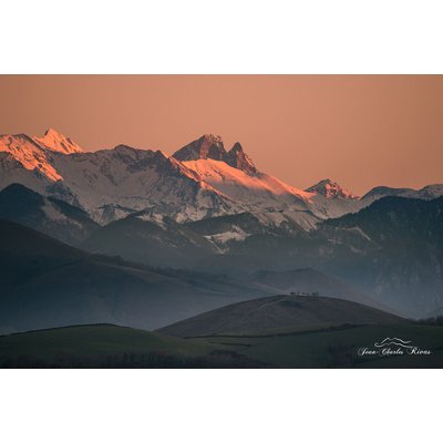 Tableau pic du midi d'ossau HEXOA