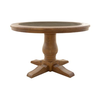Table à manger rotin DECORATION D’AUTREFOIS