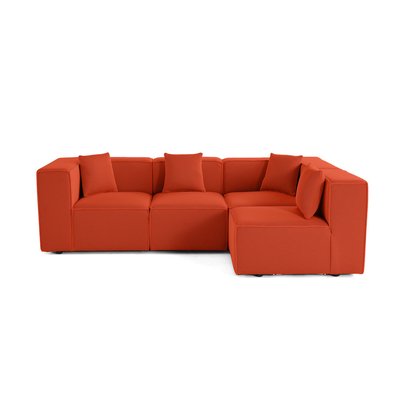 Canapé d'Angle droit en Tissu mailles 3D 5 places - ARTY LISA DESIGN