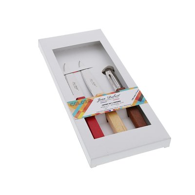 Set de 3 pièces, 2 couteaux d'office et un éplucheur JEAN DUBOST