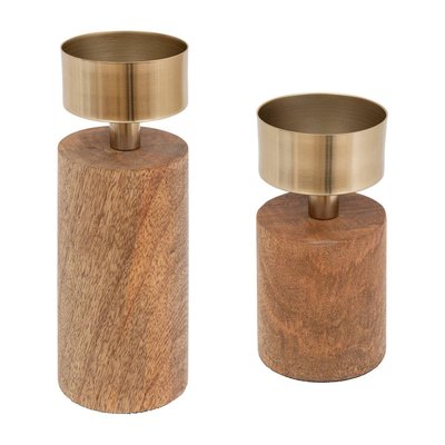 Set de 2 bougeoirs ATMOSPHERA