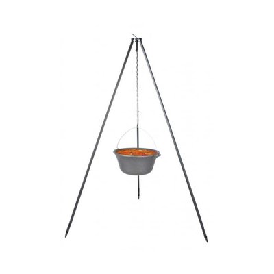 Chaudron en fonte sur trépied 11 litres JARDINDECO