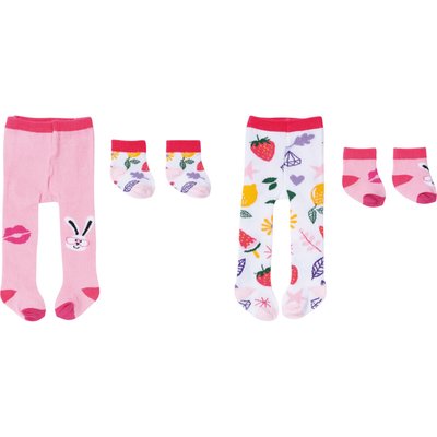 Baby born Collants et chaussettes, assortiment 43cm ZAPF CREATION