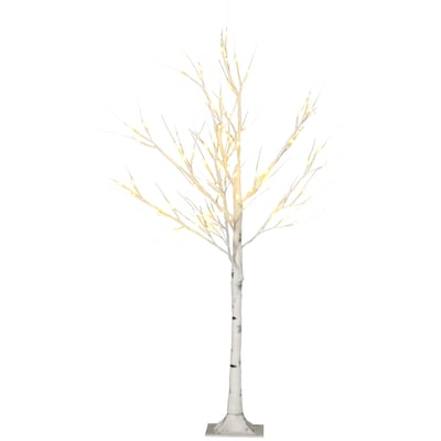 Arbre illuminé PP Blanc HOMCOM