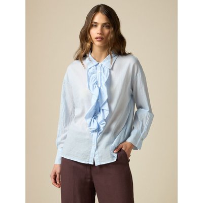 Shirt with ruffles OLTRE