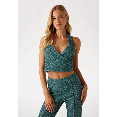 Top Encolure Américaine Maille Stretch GUESS
