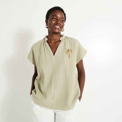 Blouse col V GRAIN DE MALICE
