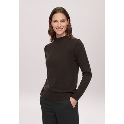 Pull en cachemire à col droit BETTY BARCLAY