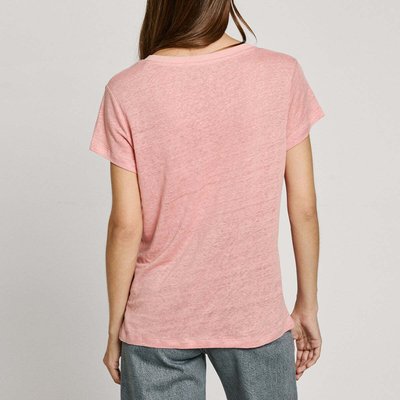 T-Shirt Avec Logo Brodé PEPE JEANS