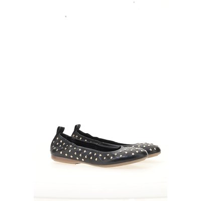 Ballerines en cuir à studs MJUS