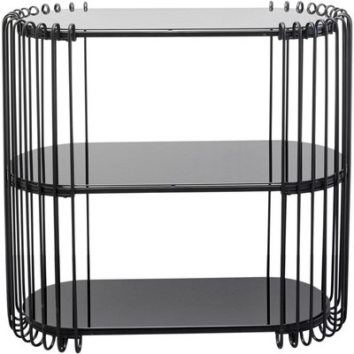 Console en verre et acier, WIRE KARE DESIGN