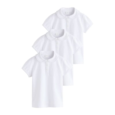 Polo d’école en coton stretch, lot de 3 NEXT