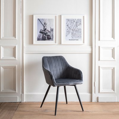 Chaise en velours, BERTILLE HAPPY GARDEN