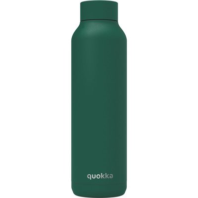Bouteille Isotherme Solid Acier Inox Poudre Foret Sombr QUOKKA