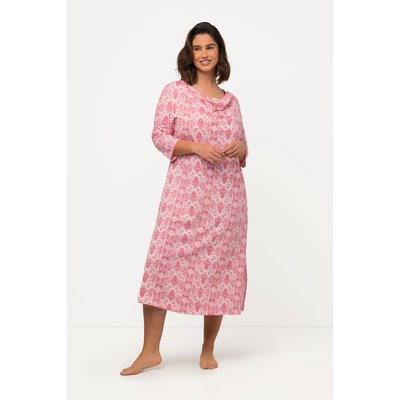 Chemise de nuit à décolleté drapé et manches ULLA POPKEN
