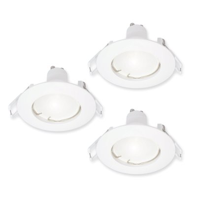 Lot de 40 spots à encastrer en Polycarbonate, RECESS GENERIC