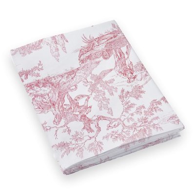 Drap plat  en Percale de coton - TENDRESSE TRADITION DES VOSGES