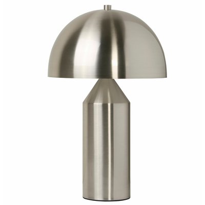 Satin Silver Dome Tabel Lamp SO'HOME