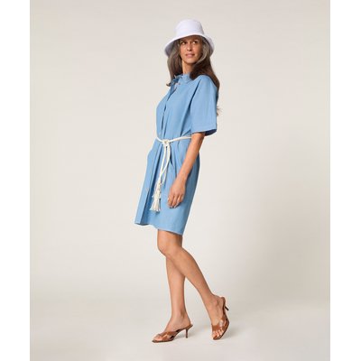 Robe chemisier bleu chambray RODIER