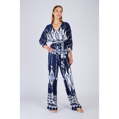 Pantalon évasé imprimé DAVINA DERHY