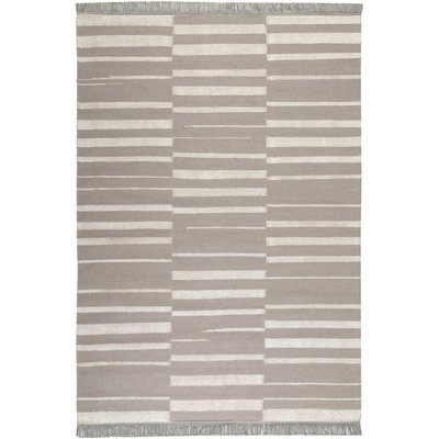 Tapis salon fait main laine et chanvre ,  SKID MARKS WECON HOME