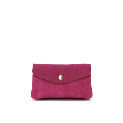 Pochette porte-monnaie en cuir nubuck COMPO SUEDE OH MY BAG