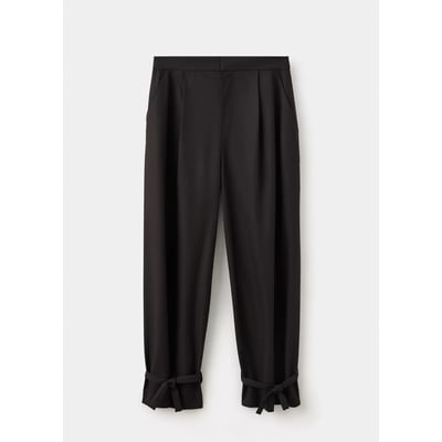 Pantalon bouffant avec nœuds MANGO