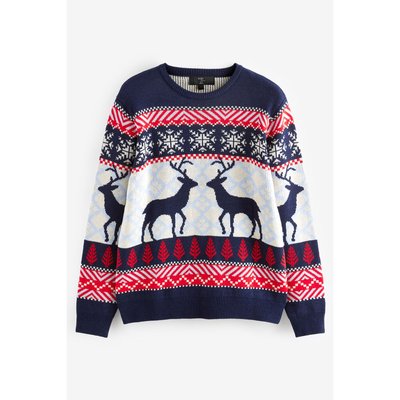 Pull homme collection famille renne jacquard NEXT