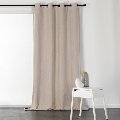 Rideau à Oeillets Isolant et Déperlant  - Effet Velours LINDER