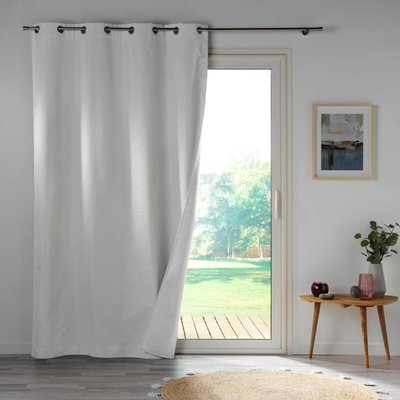 Rideau 100% occultant en microfibre DOUCEUR D'INTÉRIEUR