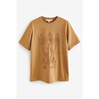 T-shirt ras du cou épais à manches courtes NEXT