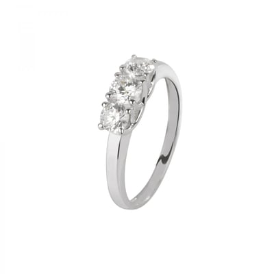 Bague en or blanc 750 B-CLASSIC BLUESPIRIT