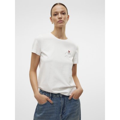 Bedrucktes T-Shirt, kurze Ärmel VERO MODA