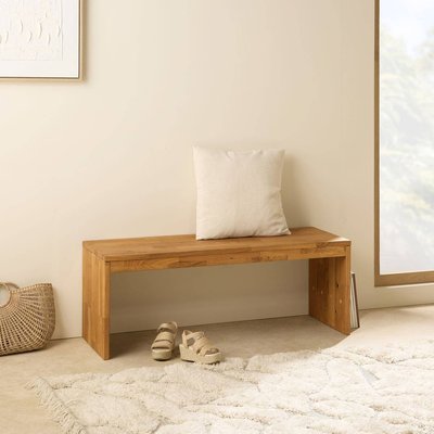 Banc bois massif 2 places - CYRIEL CAMIF
