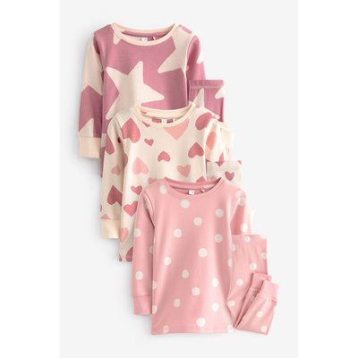 Pyjama confortable à étoile, lot de 3 NEXT
