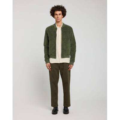 VESTE VELOURS LEAF PULLIN