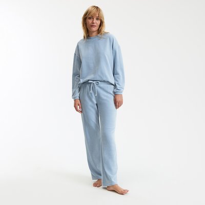Ribbed Velour Pyjamas LA REDOUTE COLLECTIONS