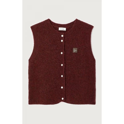 Gilet sans manches col rond EAST AMERICAN VINTAGE