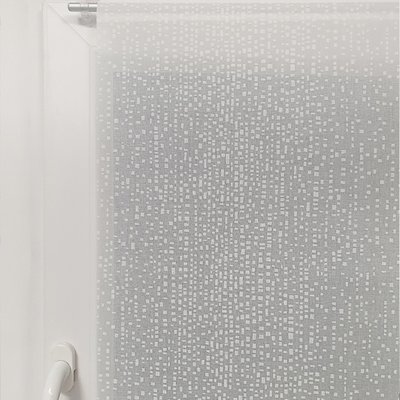 Vitrage tamisant motif Manhattan MADECOSTORE