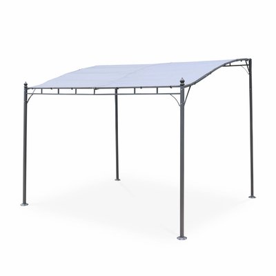 Pergola adossée acier 3x2,5m BRESTUM 3X2,5M SWEEEK