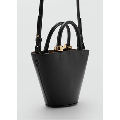 Mini sac cabas détail métallique MANGO